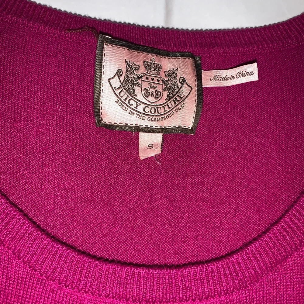 Juicy Couture sweater dress/tunic - Picture 3 of 6